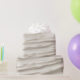 Papier Cadeau Texture ivoire Abstraite