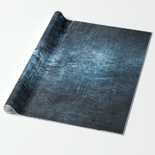 Papier Cadeau Texture métal gris bleu arrière - plan