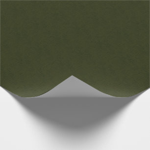 Papier Cadeau Texture olive foncée
