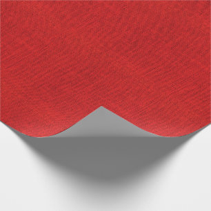 Papier Cadeau Texture rouge de toile de jute