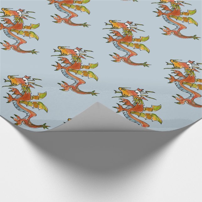 Papier Cadeau Thar soit des dragons (Coin)