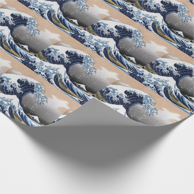 Papier Cadeau The Great Wave off Kanagawa (Coin)