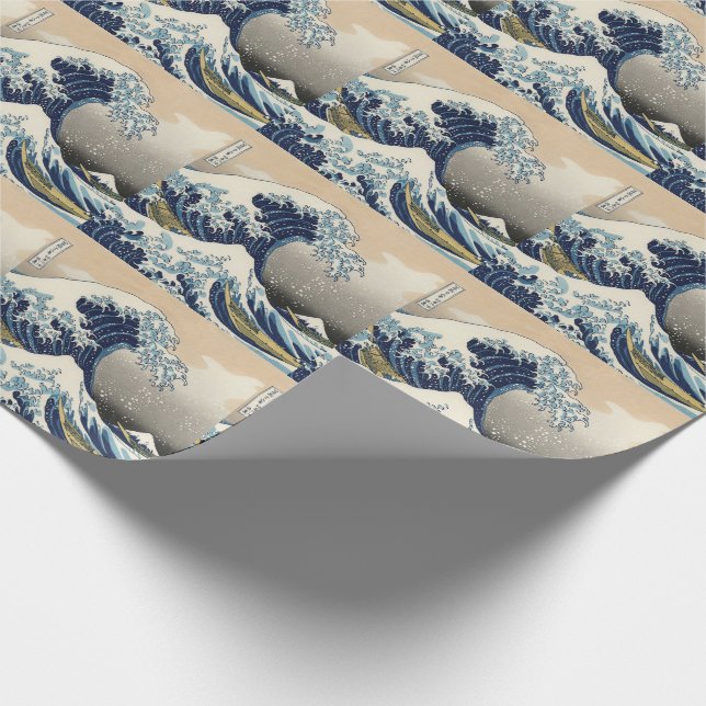 Papier Cadeau The Great Wave off Kanagawa (Coin)