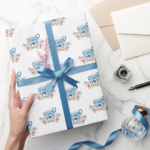 Papier Cadeau Thé Party Shower de Mariage
