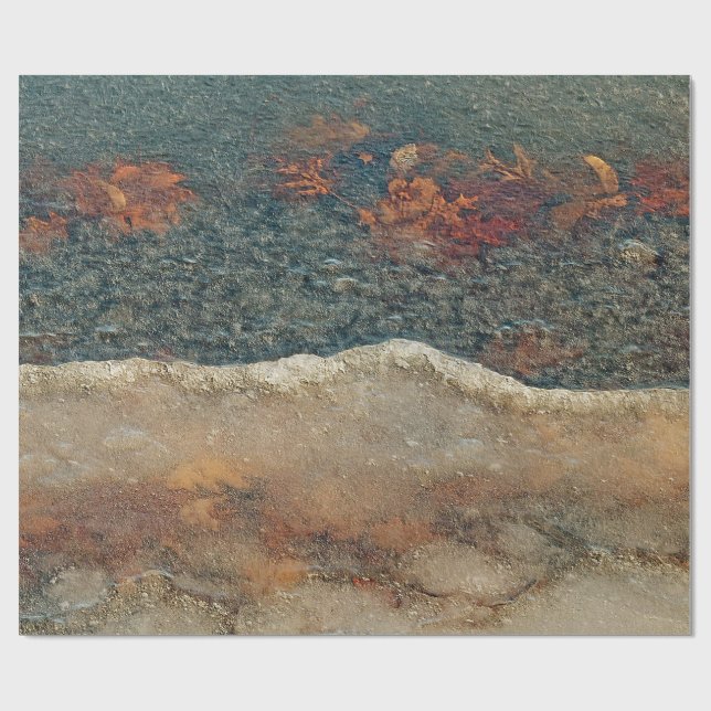 Papier Cadeau The Thaw Abstract Photographic Art (Plat)