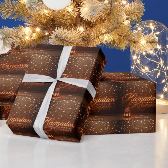 papier cadeau thème Ramadan Kareem pour célébratio (Vacances)