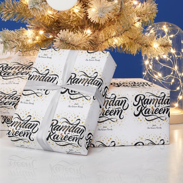 papier cadeau thème Ramadan Kareem pour célébratio (Vacances)