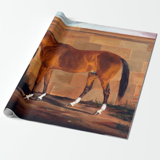 Papier Cadeau Thomas J Portrait de Lexington (Déroulé)