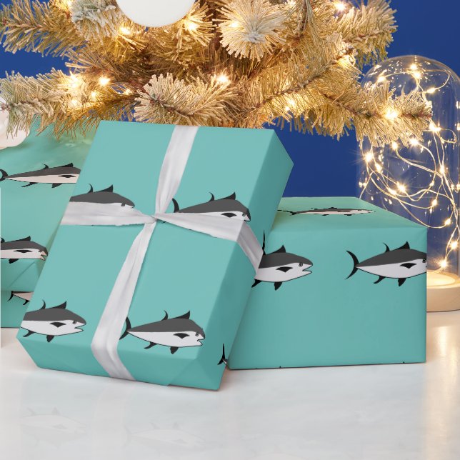 Papier Cadeau Thon  (Vacances)