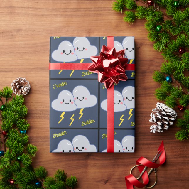Papier Cadeau Thunder Buddies (Cadeau de vacances)