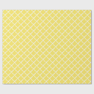 Papier Cadeau Tiedye jaune ensoleillé