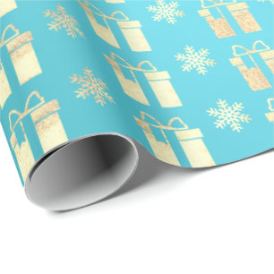 Papier Cadeau Tiffany Ocean BeachGold Noël cadeau cadeau cadeau