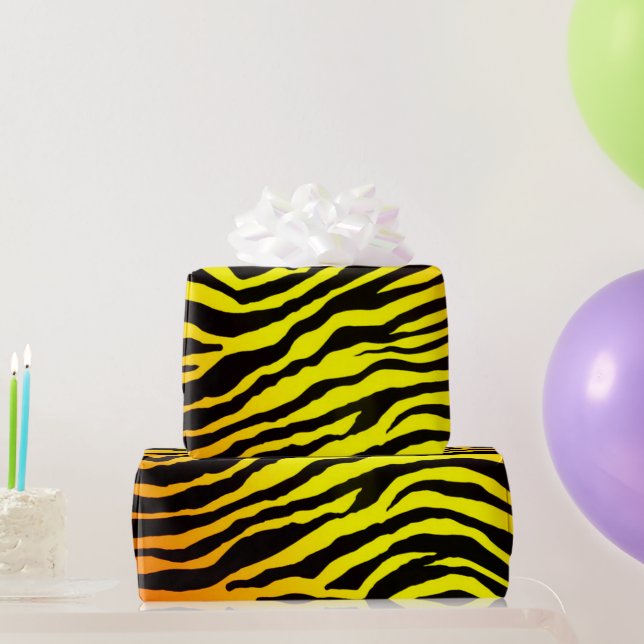 Papier Cadeau Tiger (Cadeaux de fête)