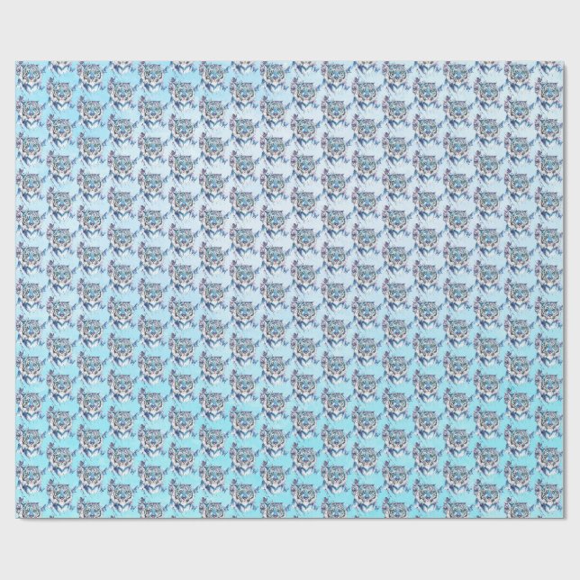 Papier Cadeau Tigre (Plat)