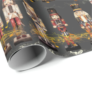 Papier Cadeau Tiptop Nutcracker Kings Personnel musical