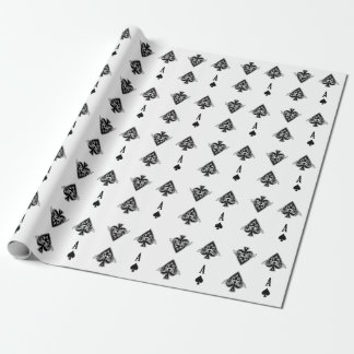 Papier Cadeau Tisonnier d'as de pique