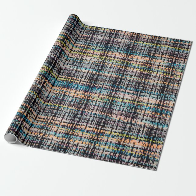 Papier Cadeau Tissu de tissu de boucle texture arrière - plan (Déroulé)