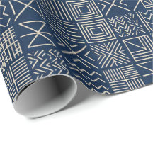 Tissu Mudcloth Indigo | Tissage Artisanal