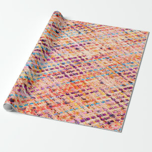 Papier Cadeau Tissu tissé tisser un fil large
