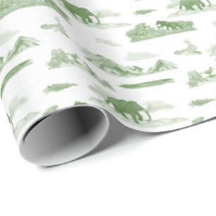 Papier Cadeau Toile d'animal éteint