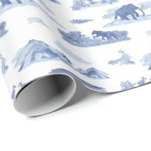 Papier Cadeau Toile d'animal éteint