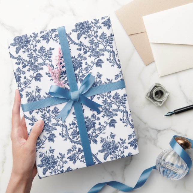 Papier Cadeau Toile Fleur de Saule (Cadeaux)