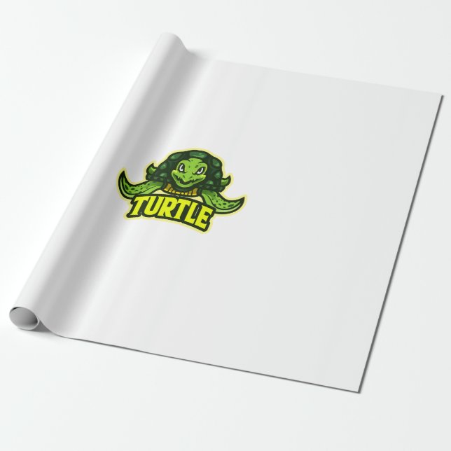 Papier Cadeau tortue (Déroulé)