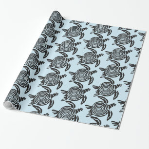 Papier Cadeau Tortue de style tribal Thunder_Cove