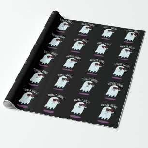 Papier Cadeau Totale Ghoul Drôle Fantôme Pun Sombre BG