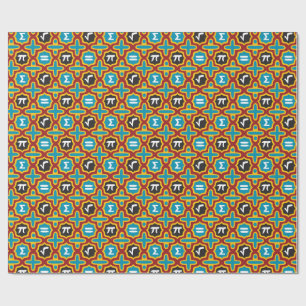 Papier Cadeau Totalement enveloppe de cadeau de maths !