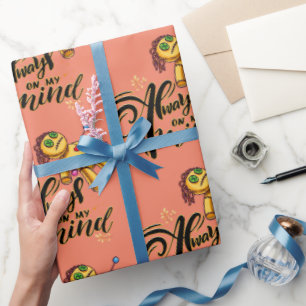 Papier Cadeau Toujours dans mon esprit Drôle Halloween Poupée va