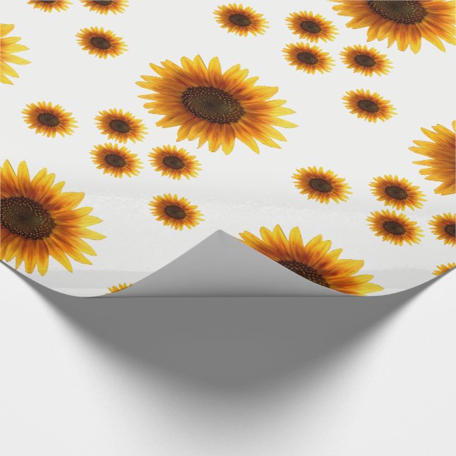 Papier cadeau Tournesol (Coin)