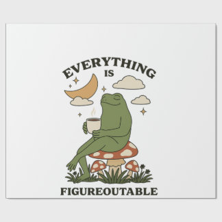 Papier Cadeau Tout est Figurable