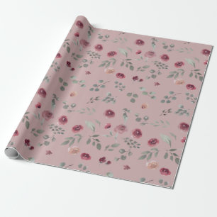 Papier Cadeau Tout est Rosie