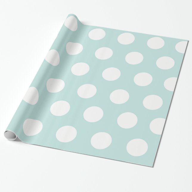 Papier Cadeau Tout le monde Polka (Déroulé)