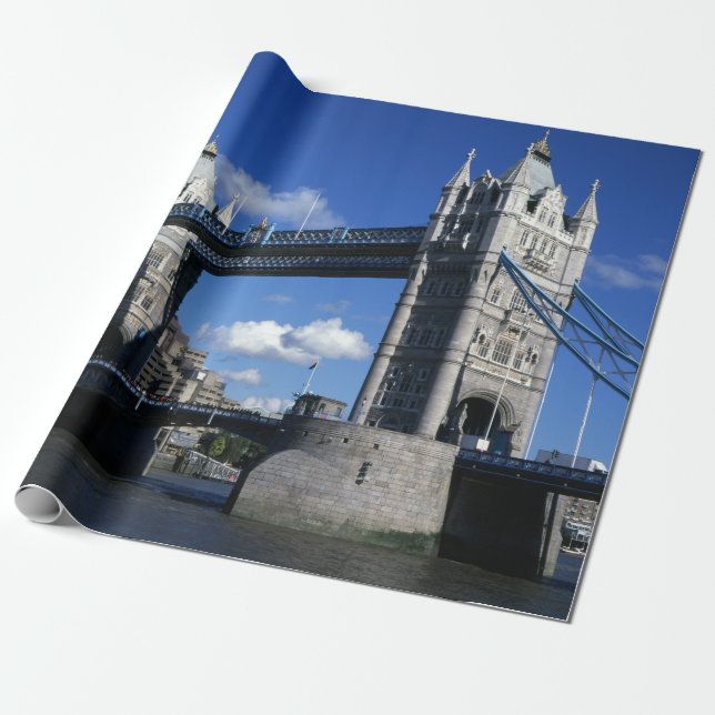 Papier Cadeau Tower Bridge dans les années 90 (Déroulé)