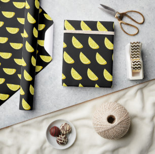 Papier Cadeau Tranche de citron