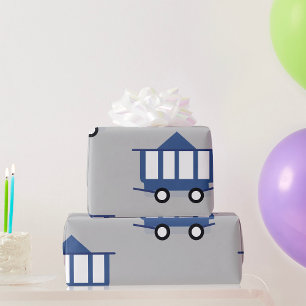 Papier Cadeau Transport ferroviaire