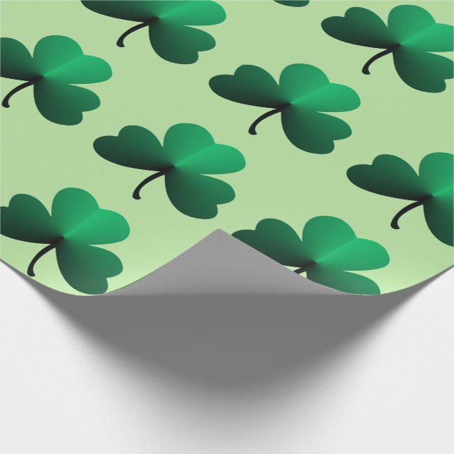 Papier Cadeau Trèfle (Coin)