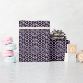 Papier Cadeau Treillis Lavande Mystique