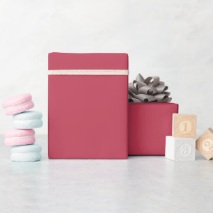 Papier Cadeau Trendy Deep Raspberry Red - Wrapper Paper Roll