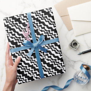 Papier Cadeau Très minimaliste et simple plat et audacieux éclec