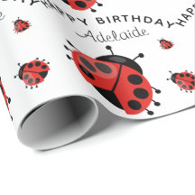 Très moderne Red Ladybug Personnalisé