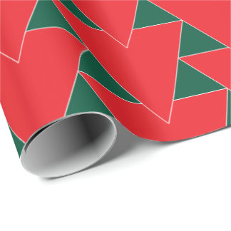 Papier Cadeau Triangle Wrapping Paper