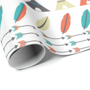Papier Cadeau - Tribal Teepee
