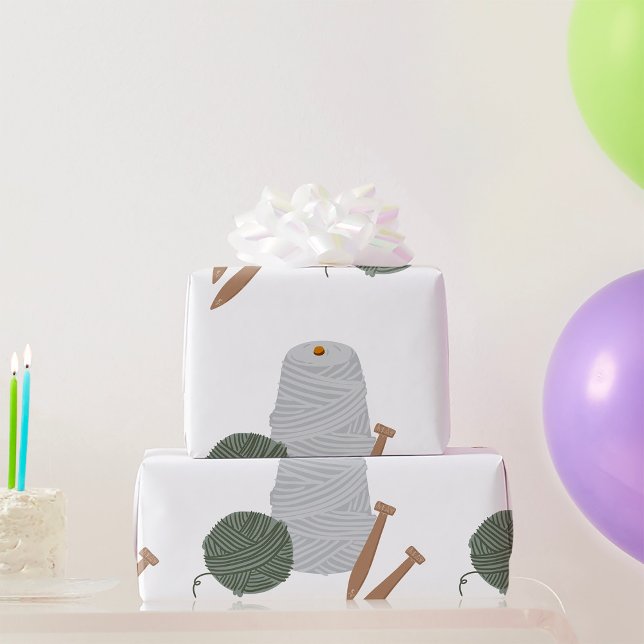 Papier Cadeau Tricot (Créateur téléchargé)