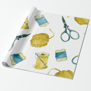 Papier Cadeau Tricot motif sans faille