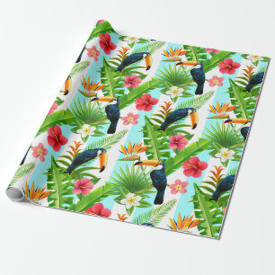 Papier Cadeau Tropical