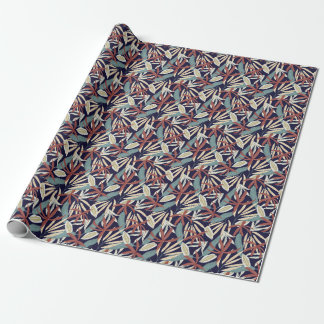 Papier Cadeau Tropical Dark : Creative Plante Print