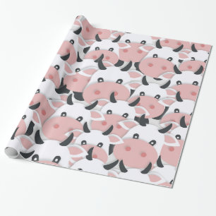 Papier Cadeau Troupeau de vaches
